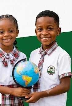 Élèves de l'English Section en uniforme